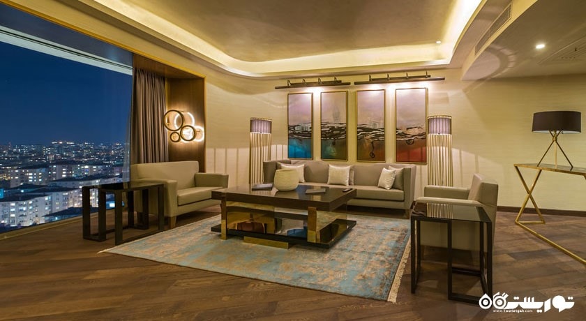 محوطه نشیمن سوئیت پرزیدنشال